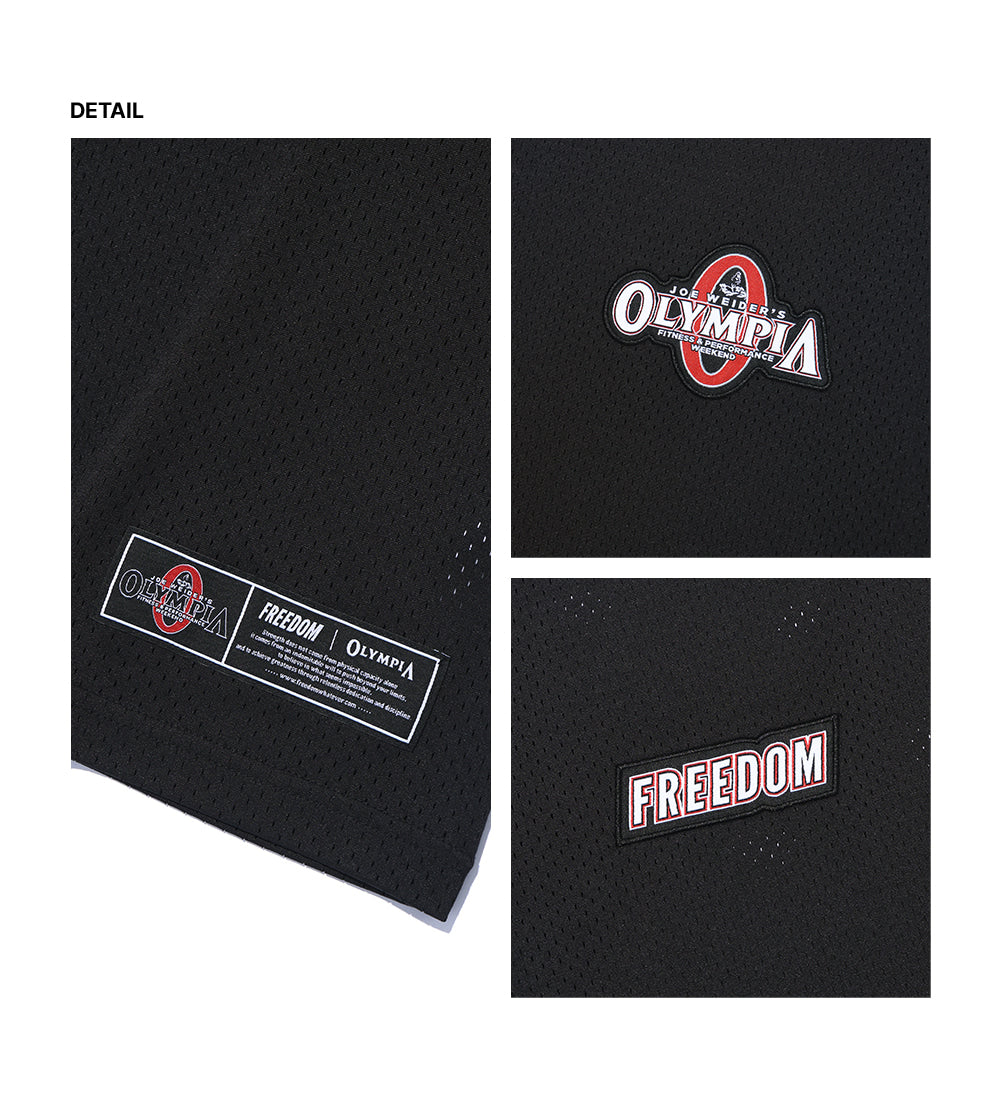 Olympia Line All Mesh Long Sleeve (Black)