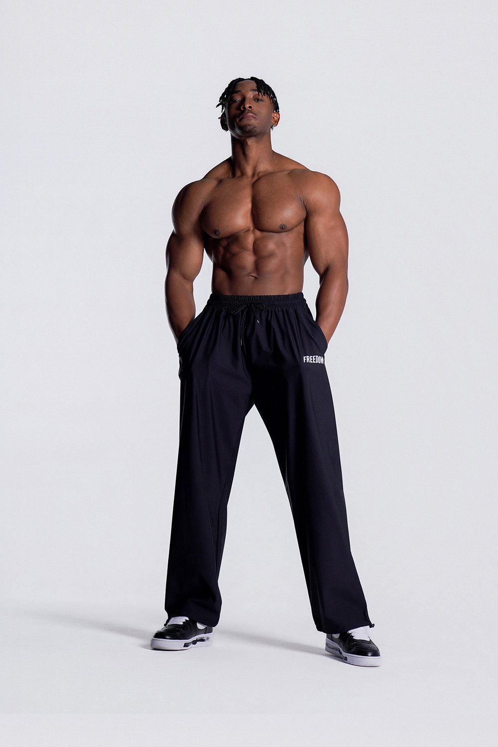Essential Stretch Pants (Black)