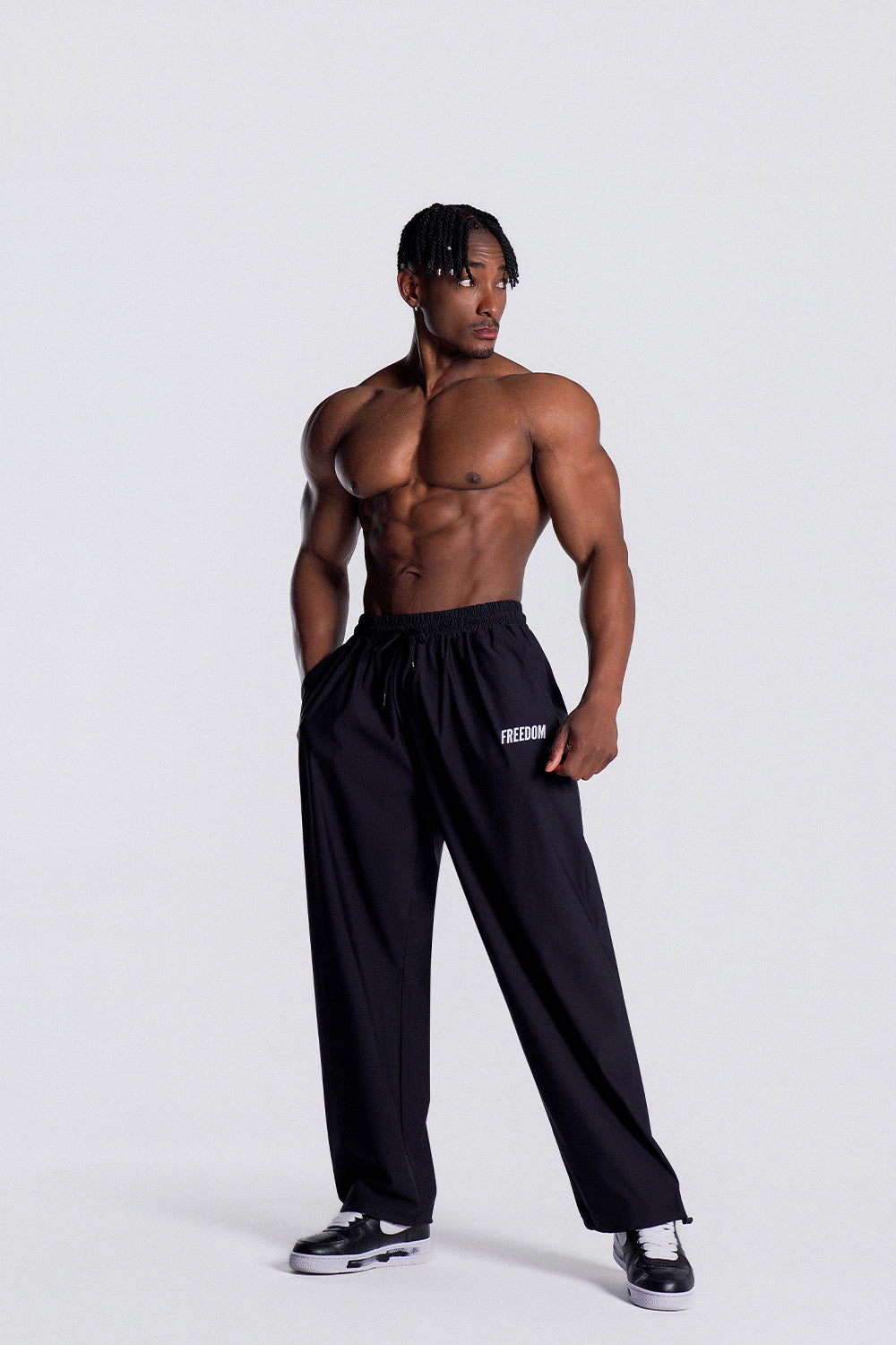 Essential Stretch Pants (Black)
