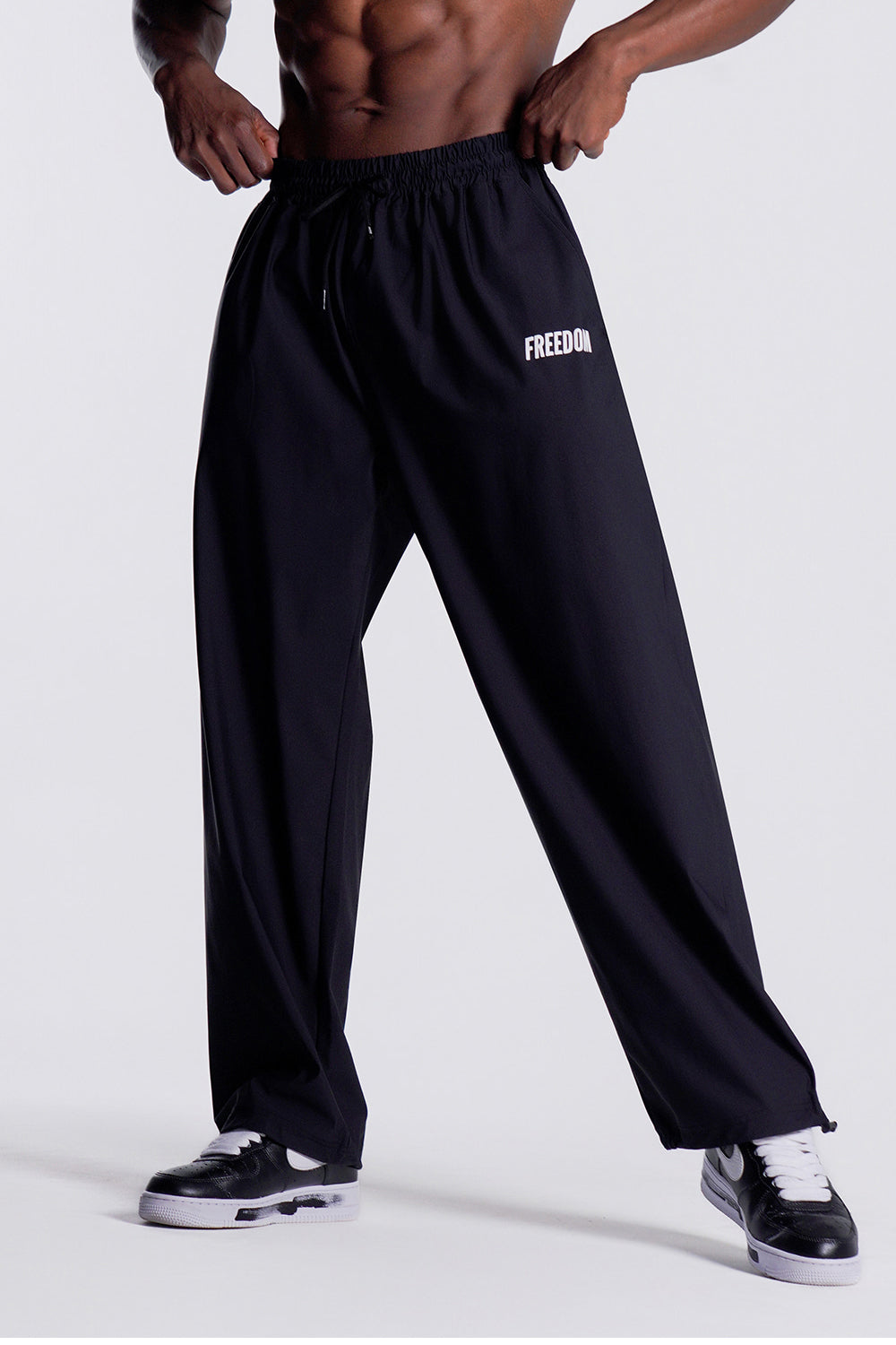 Essential Stretch Pants (Black)