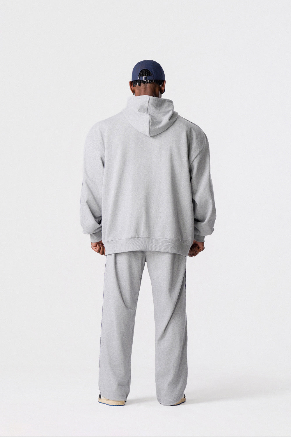 FREEDOM Lettering Hoodie (Gray)