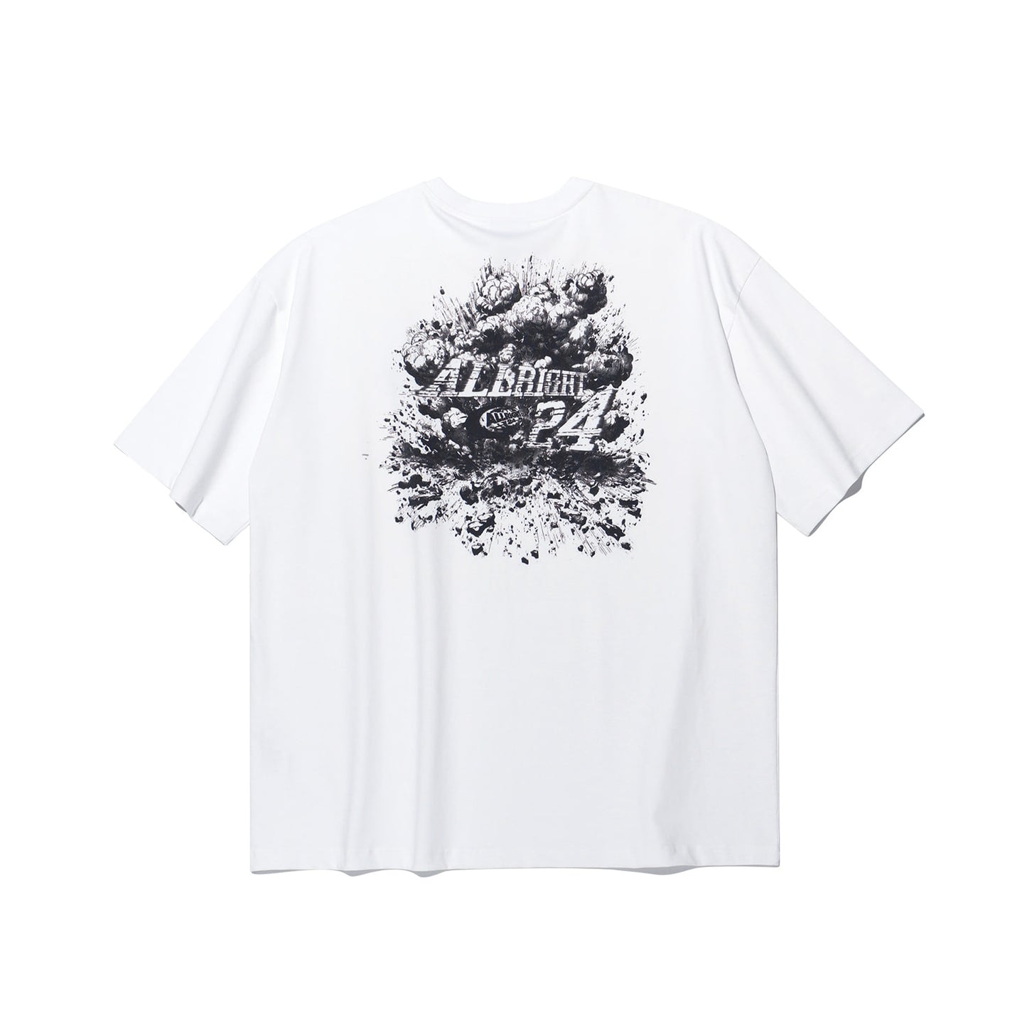 ALLRIGHT Bomb Overfit T-Shirt (White)