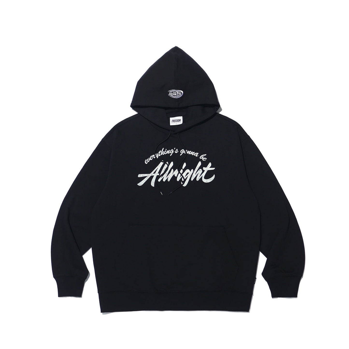 ALLRIGHT Varsity Hoodie (Black)