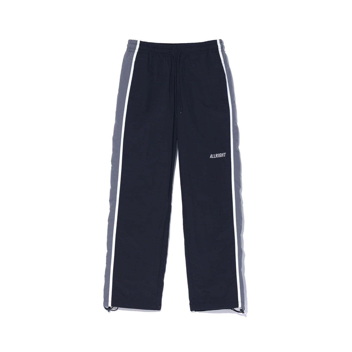ALLRIGHT Sideline Windbreaker Pants (Black/Gray)