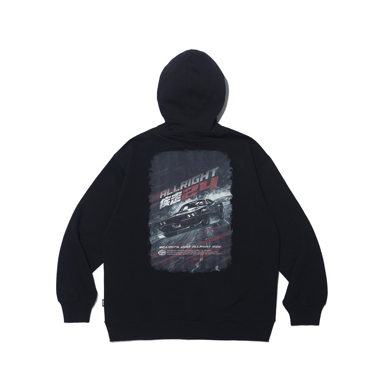 ALLRIGHT Run Hood (Black)