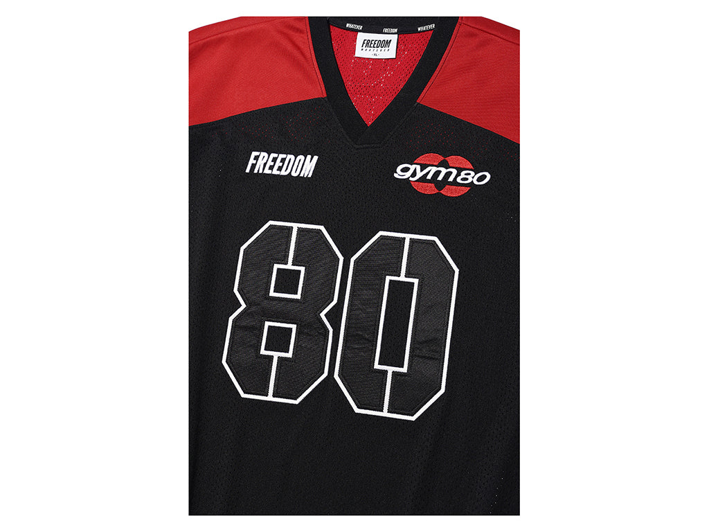 [PRE-ORDER] GYM80 Rugby Jersey (Black)