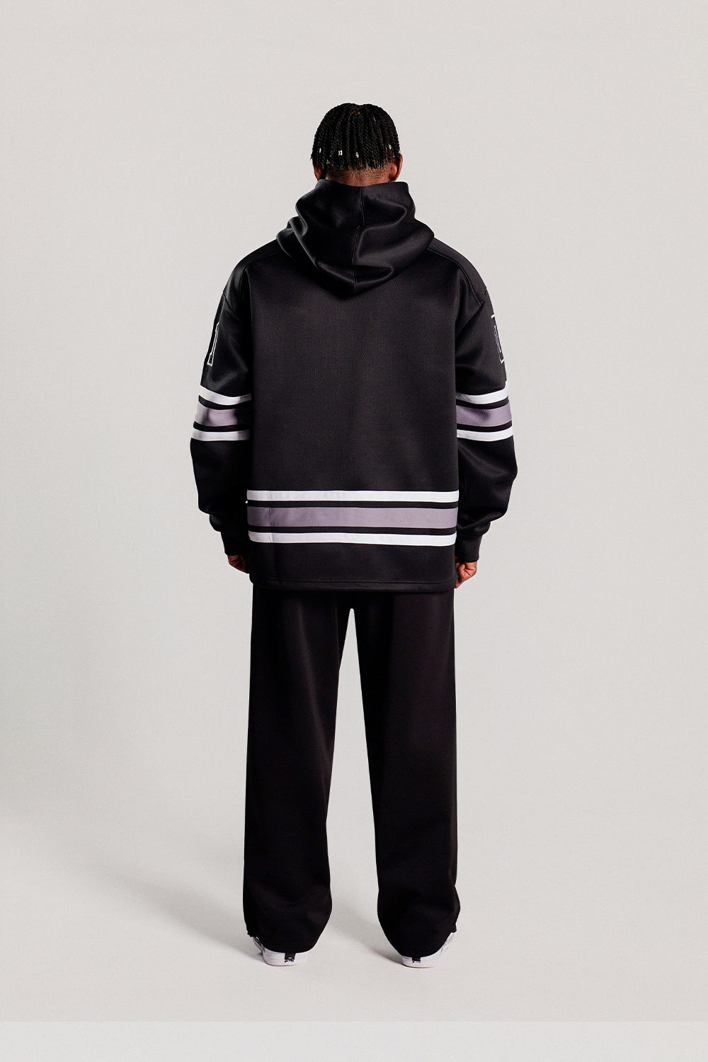 Hockey Hooded Jersey (Black)