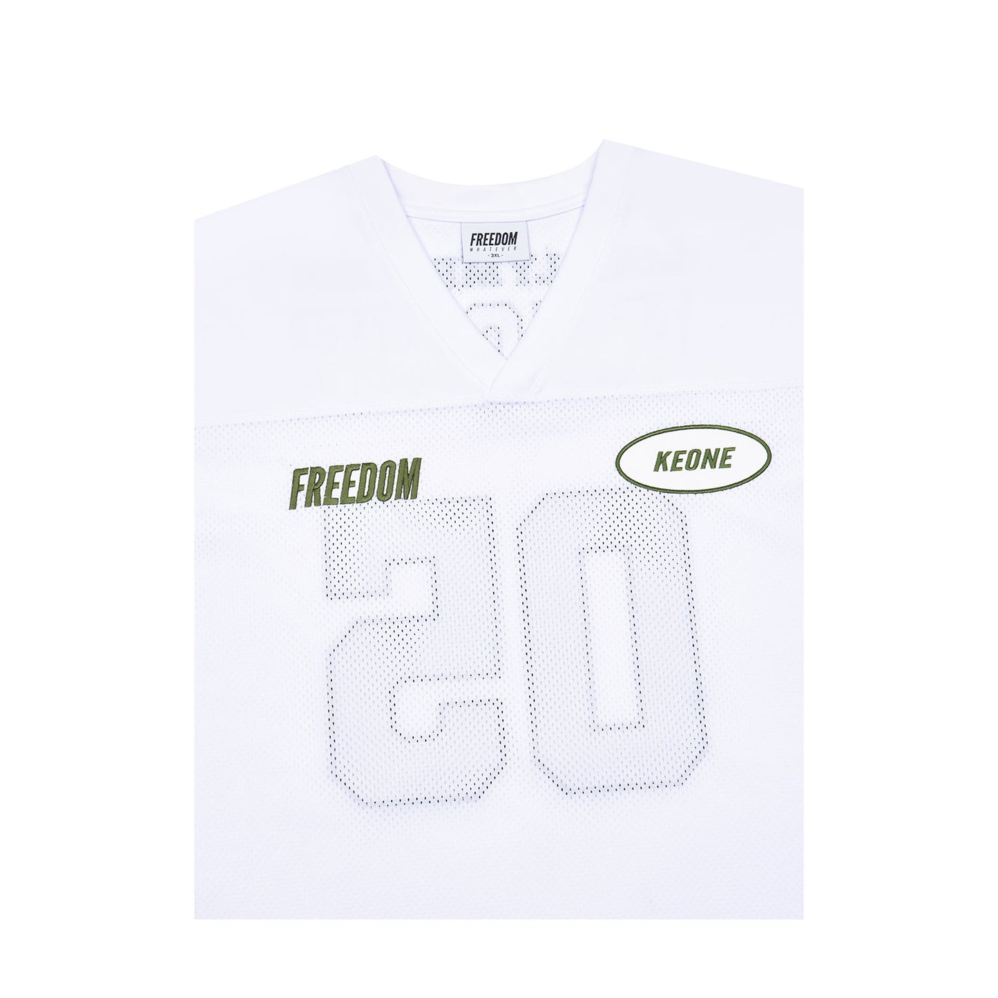 KEONE Mesh Rugby Jersey (White)