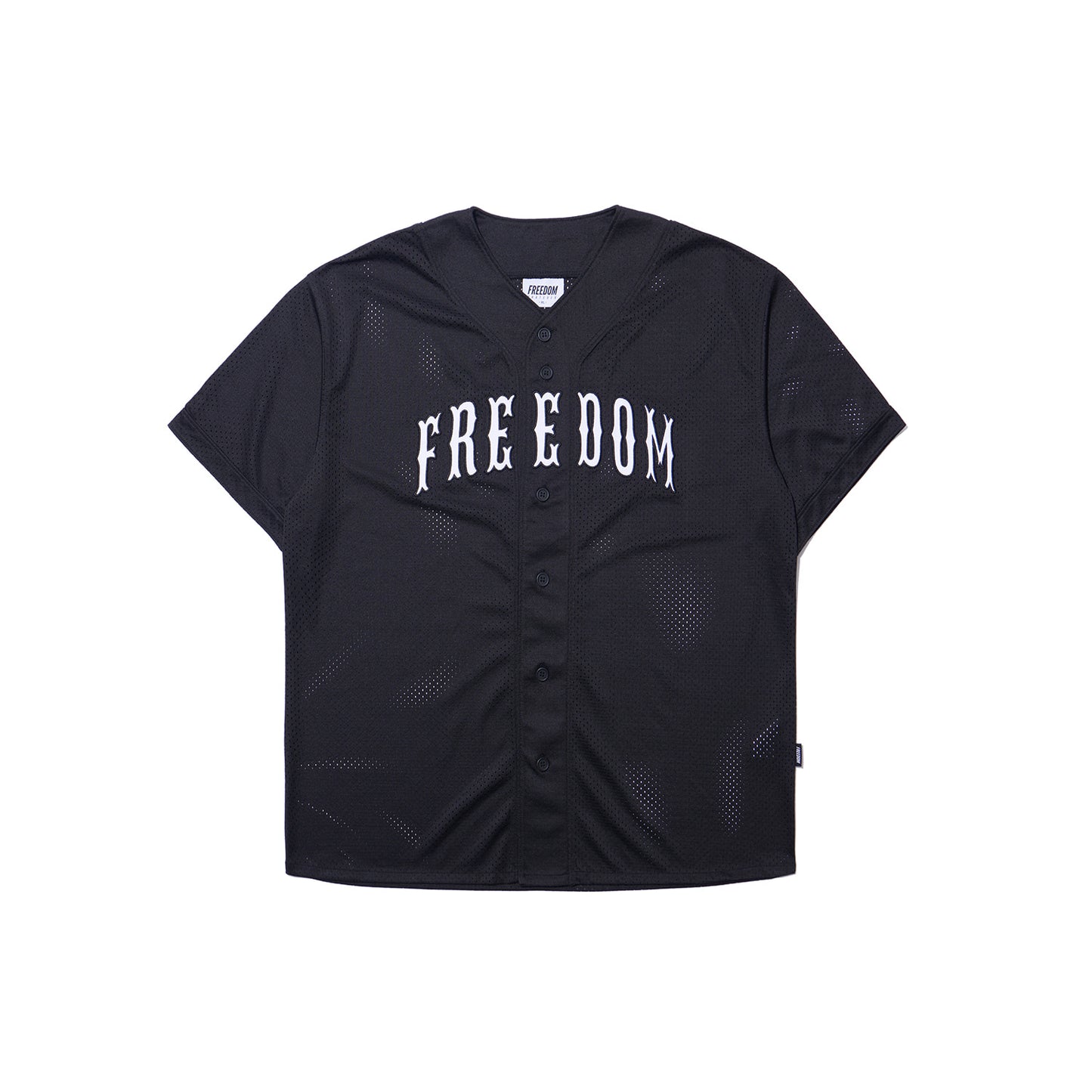 Mesh Baseball Jersey (Black)