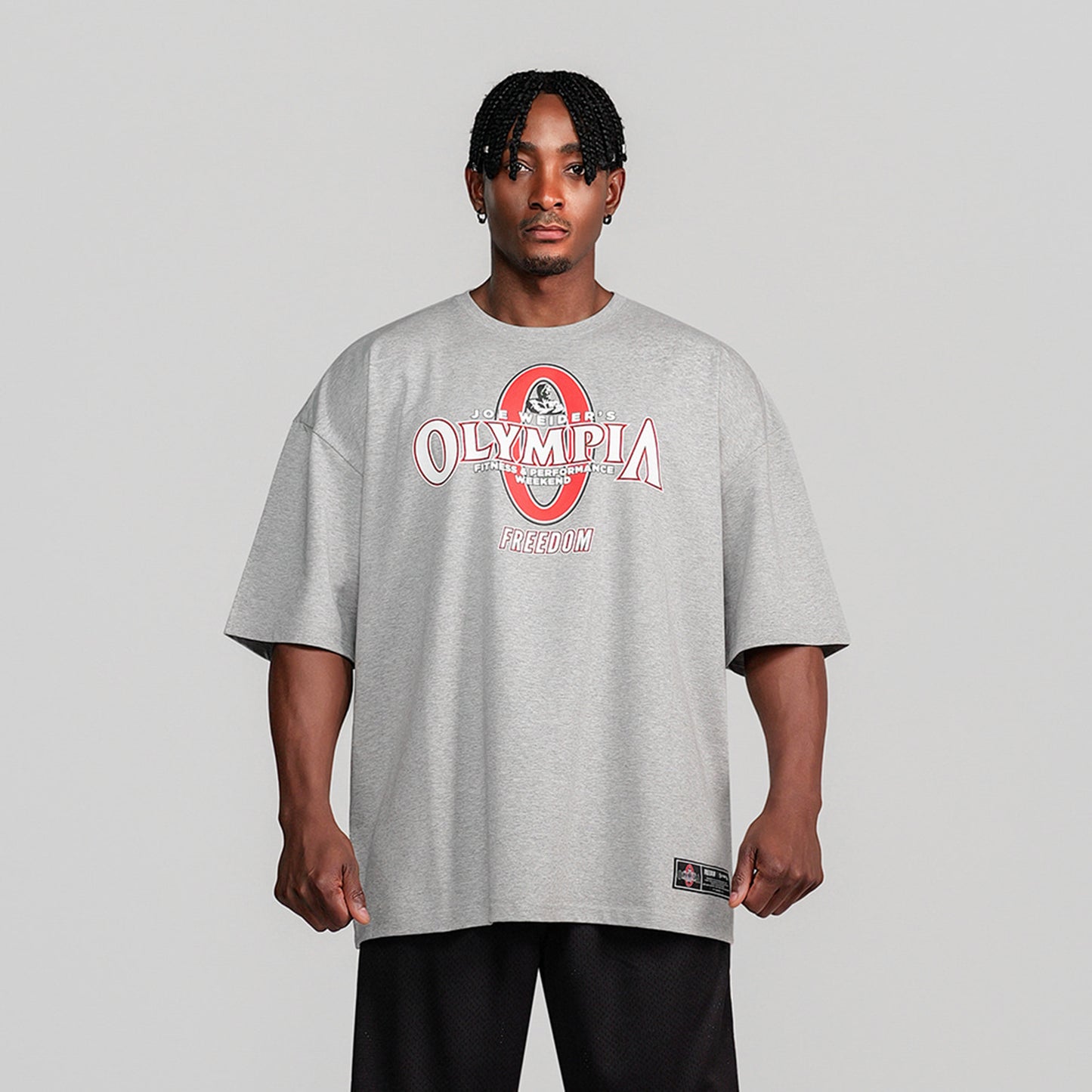 Olympia Big Logo T-Shirt (Gray)