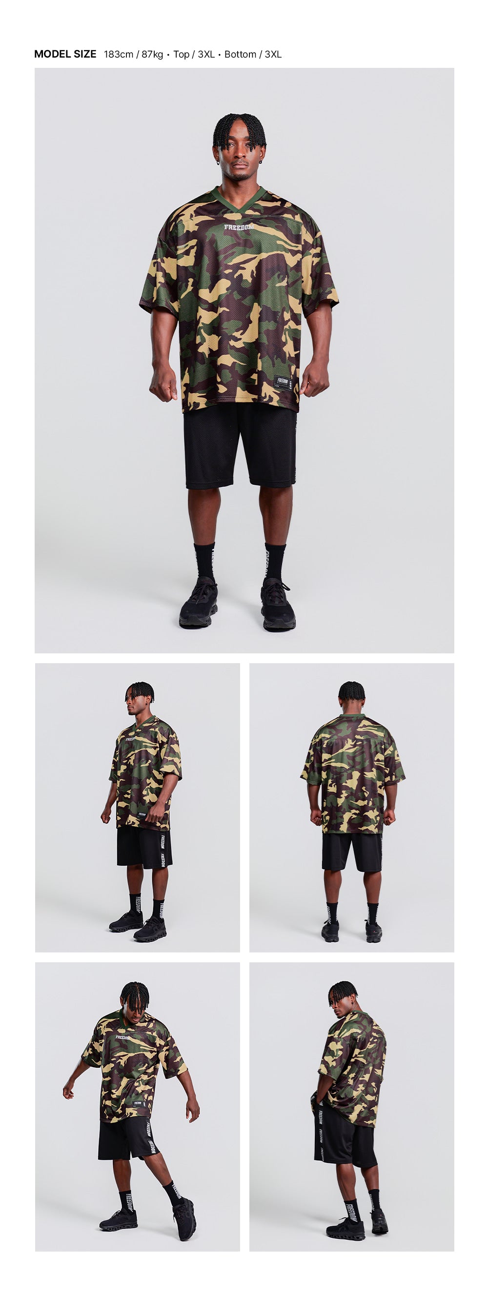 Entire Mesh Rugby Jersey (Light Camo)
