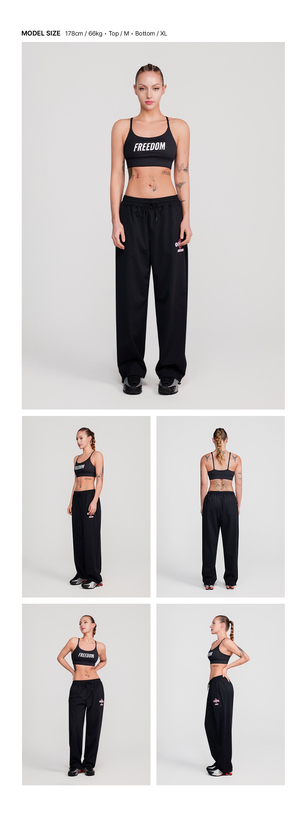 Olympia Essential Stretch Pants (Black)