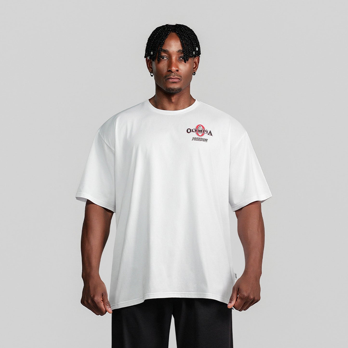 Olympia Essential Semi-Overfit T-Shirt (White)