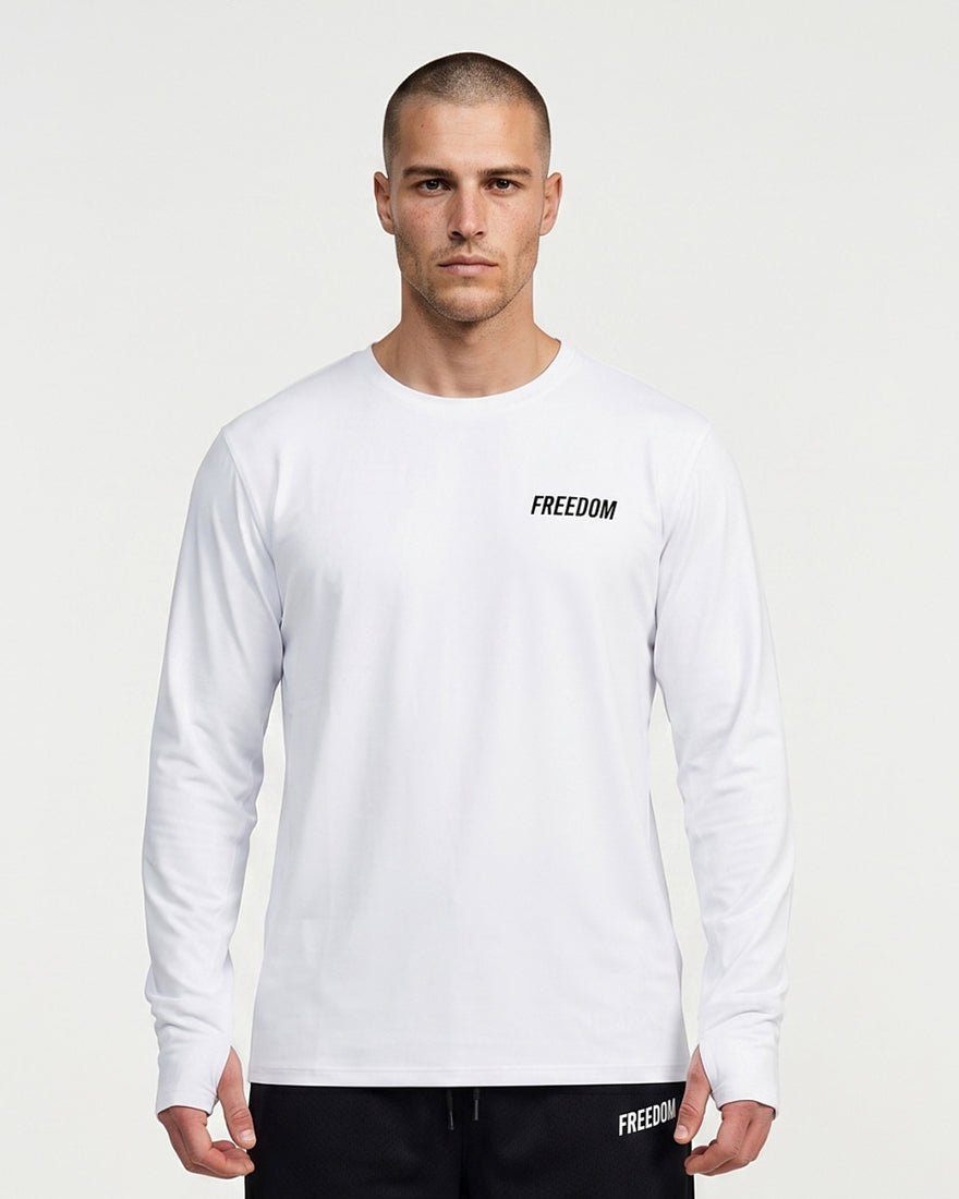 Essential Active Long Sleeve (White)