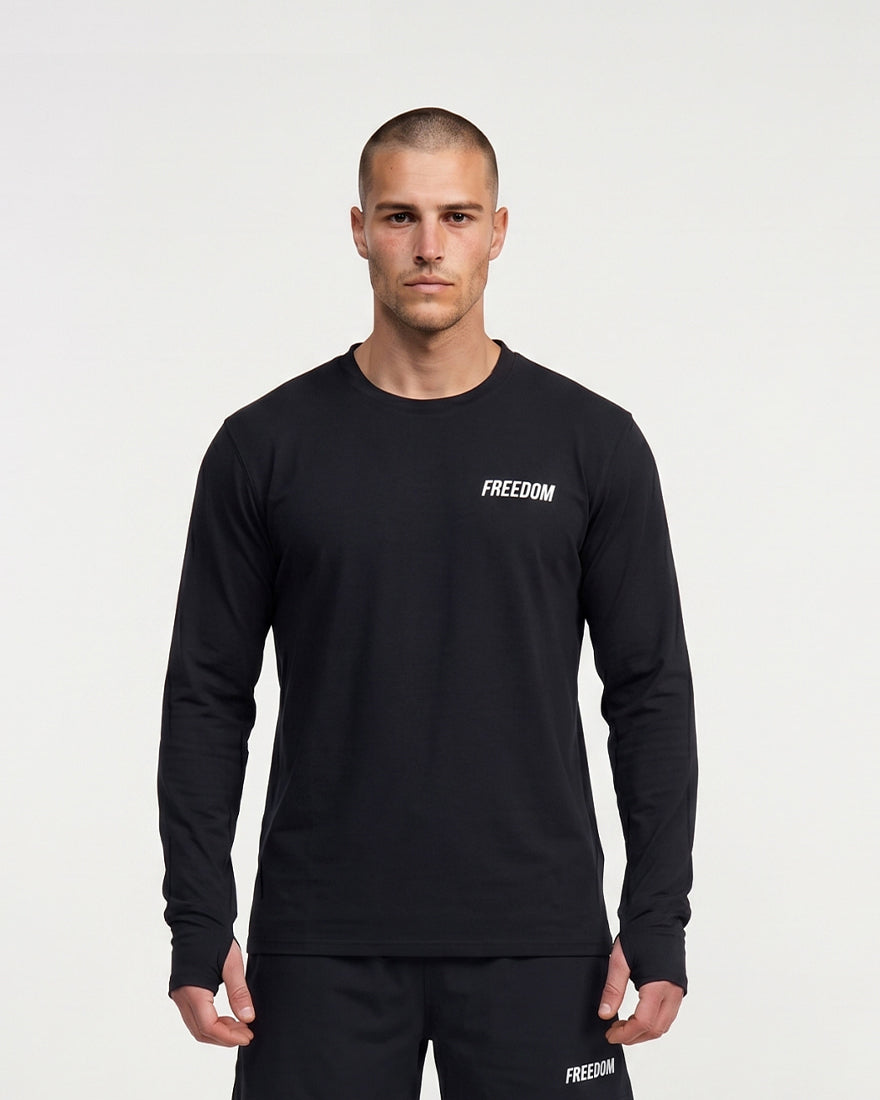Essential Active Long Sleeve (Black)