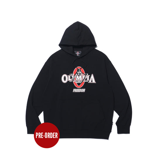 Olympia Big Logo Hoodie (Black)