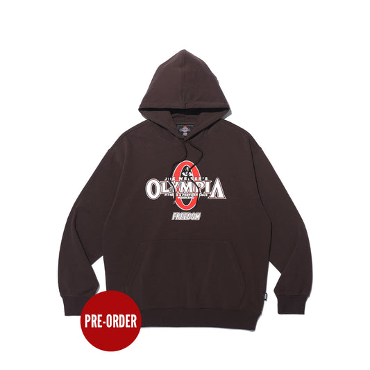 Olympia Big Logo Hoodie (Brown)