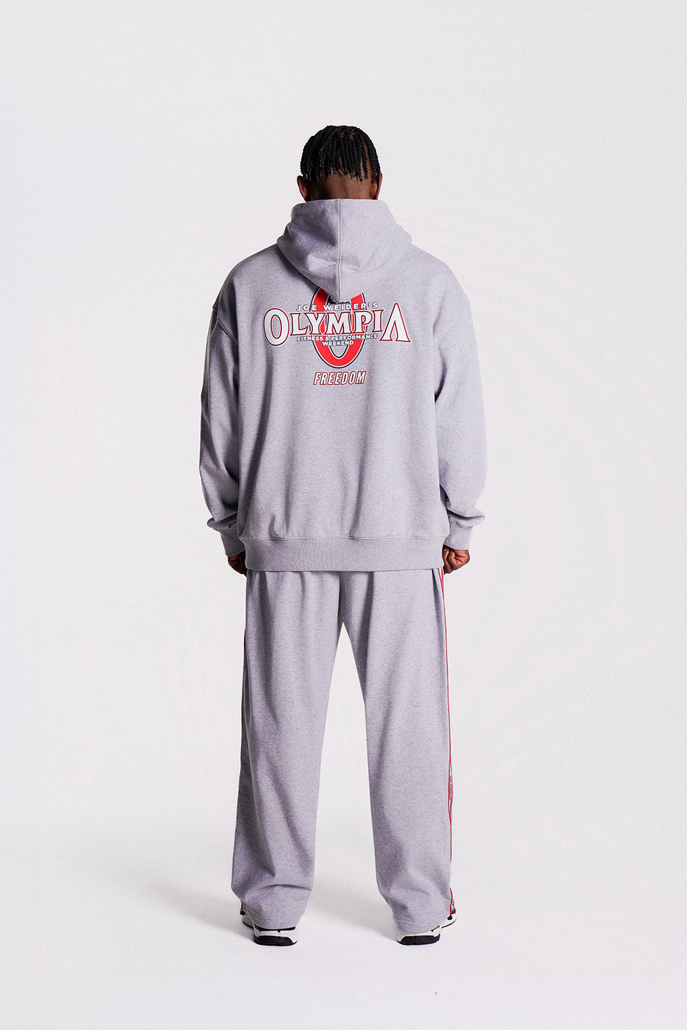 Olympia Small Logo Hoodie (Grey)