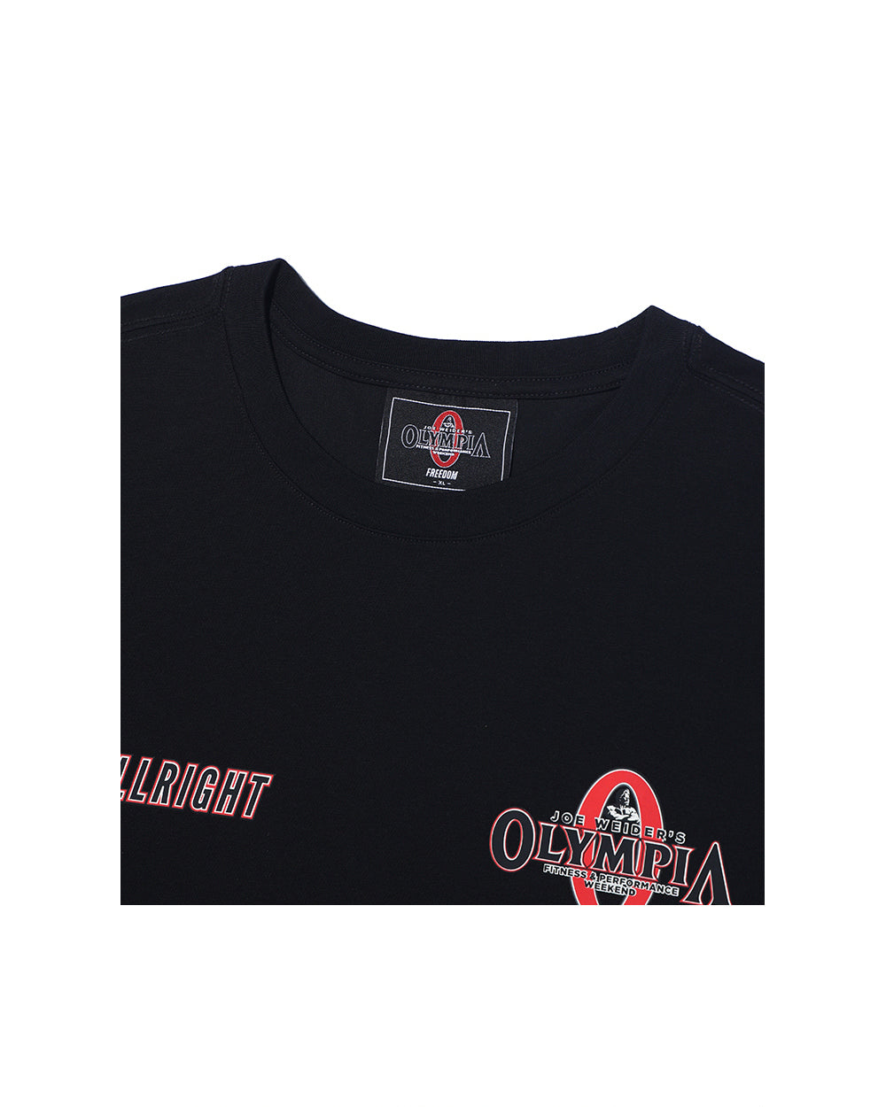 Olympia ALLRIGHT Small Logo T-Shirts (Black)