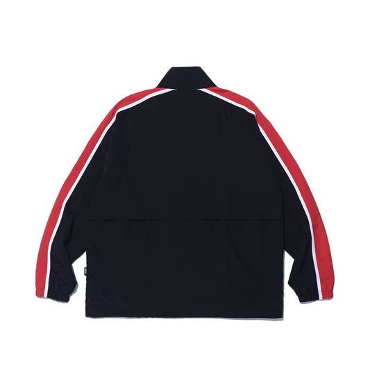 Sideline Windbreaker Jacket (Black/Red)