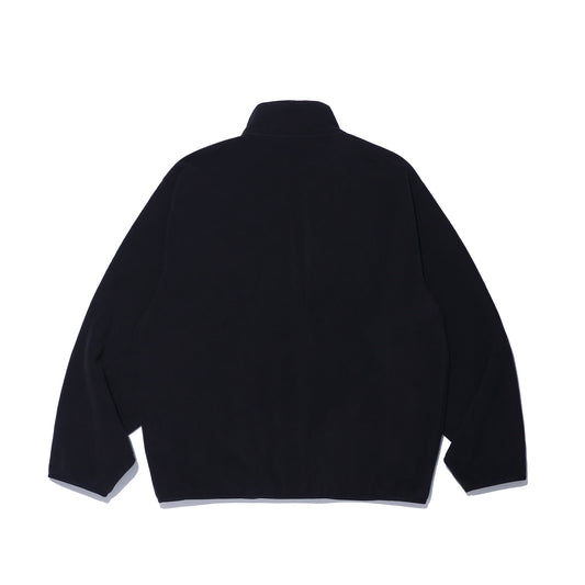 Small Logo Lettering Fleece Jacket (Black)