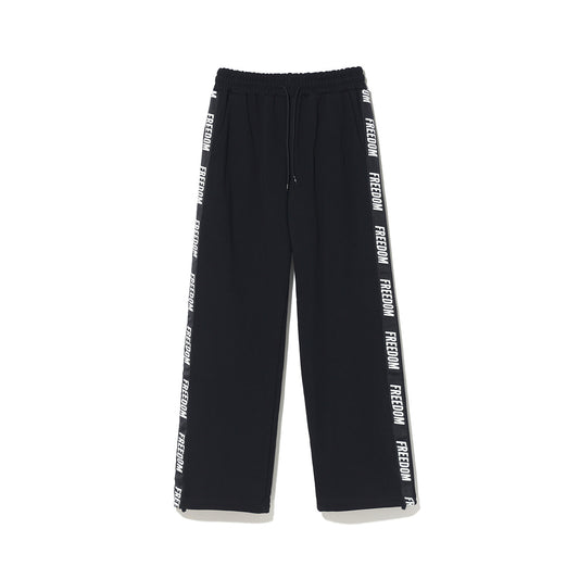 Women's Lettering Sweatpants (Black)