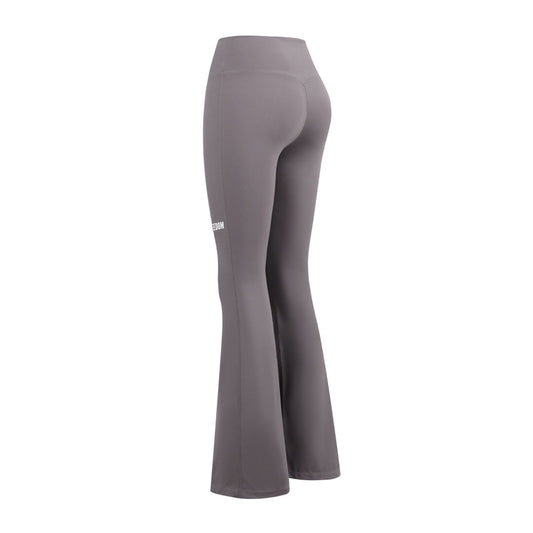 Women's Small Logo Bootcut Leggings (Cocoa)