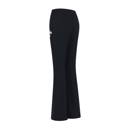Women's Olympia Slim Bootcut Pants (Black)